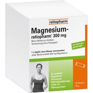 MAGNESIUM-RATIOPHARM 300 mg Micro-Pellets m.Gran.