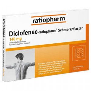 DICLOFENAC-ratiopharm Schmerzpflaster