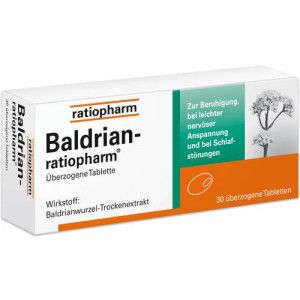 BALDRIAN-RATIOPHARM überzogene Tabletten