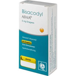 BISACODYL AIWA 5 mg Dragees